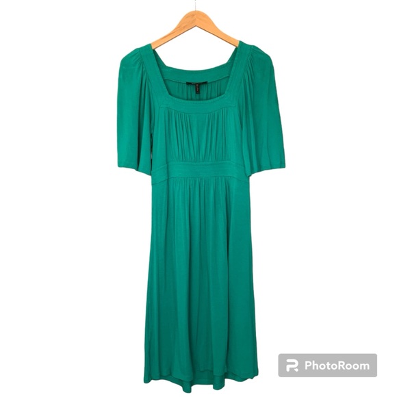 BCBGMaxAzria | Dresses | Bcbgmaxazria Flowy Midi Dress | Poshmark